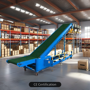 <strong>Automatic</strong> Electric Trailer Van Truck Container Car <strong>Loading</strong> and <strong>Unloading</strong> Conveyor with CE Certification - Product Image 1