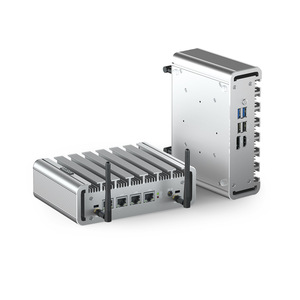 Control Industrial Small Host N100 Computer 2,5G Cuatro puertos de red Enrutamiento Suave 4-Core HTPC Internet Things Firewall Nuevo