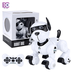 Amazon sıcak satıcı 2022 dokunmatik etkileşim programlama robotik köpek akıllı çocuklar devriye akıllı rc uzaktan kumandalı robot köpek oyuncak - Product Image 1