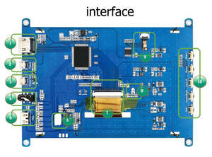 Neues Touchscreen-LCD-Fenster 11/10/8.1/8/7 7-Zoll-Himbeer-Pi-Touchscreen-Display 1024x600 IPS Kapazitives CTP-TFT-LCD-Display - Product Image 4
