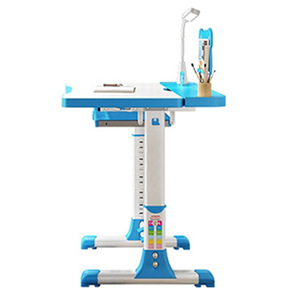 Yüksekliği ayarlanabilir büyük depolama çocuk çalışma masası çocuk çalışma masası ile depolama çekmecesi Led çocuk masası ve sandalye - Product Image 6