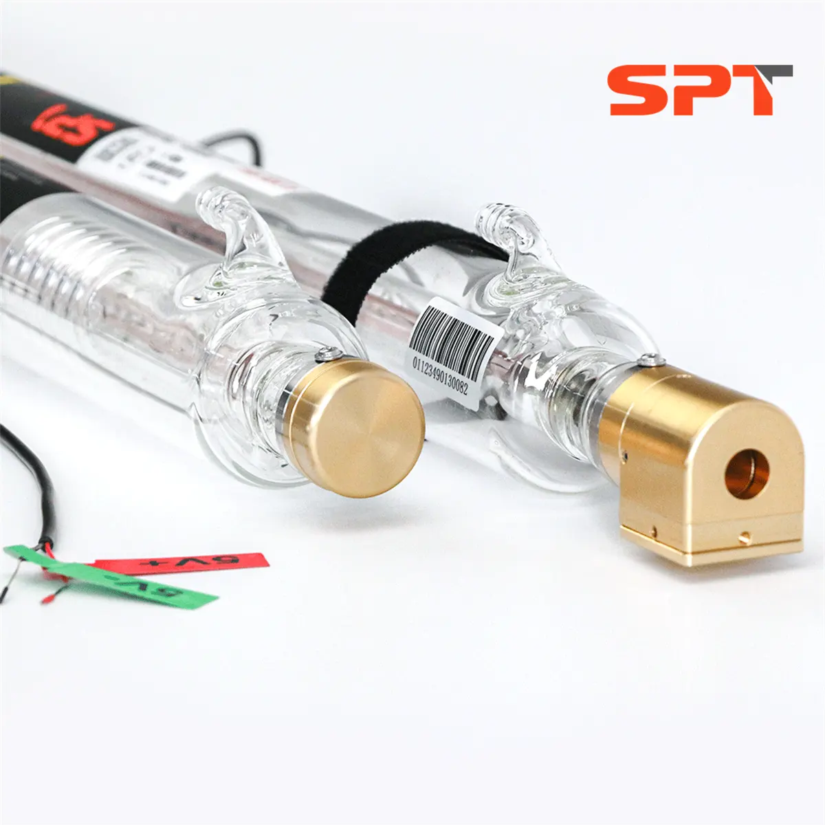 SPT düşük güç CO2 lazer tüp 30W kırmızı işaretçi ile uzunluk 730mm cam lazer tüp kesme ahşap/Bez