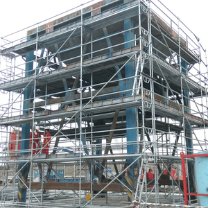 Material de construcción de edificios Sistema de andamio Ringlock estándar de acero Módulo de apuntalamiento Torre de andamio con estándar de libro mayor - Product Image 5