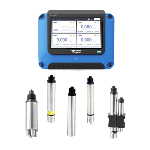 Probador de calidad del agua digital en línea 8 en 1, medidor TDS digital personalizado OEM, compensación de temperatura para pruebas de pureza del agua