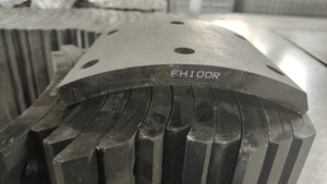 Chất lượng cao giá tốt nhất nhiệm vụ nặng nề Phụ tùng xe tải phanh lót giày/phanh lót FH100 - Product Image 3