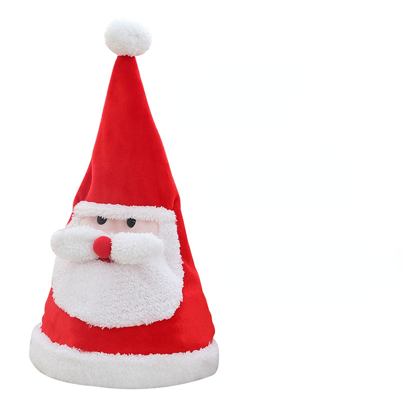 Chapeau de Noël avec lumière et musique