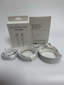 สายชาร์จเร็ว Micro 8Pin USB Type C 1ม. 1.5ม. 2ม. PD 20W 35W 60W สาย USB C TO C กล่องกระดาษ USB - Product Image 3