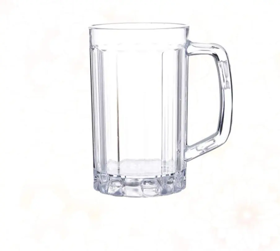 20-1-1 두께 손잡이 맥주 컵 맥주 컵 KTV 찻집 두꺼운 난방 유리 컵 사용자 정의 로고