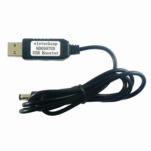 5V için 9V/12V USB A-DC 5.5*2.1mm Boost DC-DC dönüştürücü gerilim step-up kablo Arduino UNO için MEGA2560 Wifi yönlendirici mobil güç