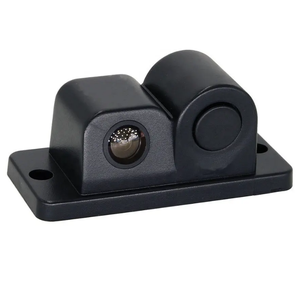 Alta calidad 2 en 1 Asistencia inversa coche marcha atrás ayuda cámara de vídeo Sensor de Control de distancia de estacionamiento impermeable DC 12V Universal - Product Image 1
