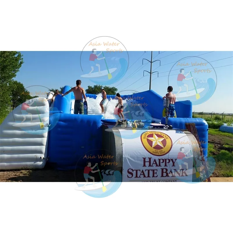 Inflable Flowrider Tobogán de agua Surf Simulador Móvil Inflable Flujo Rider