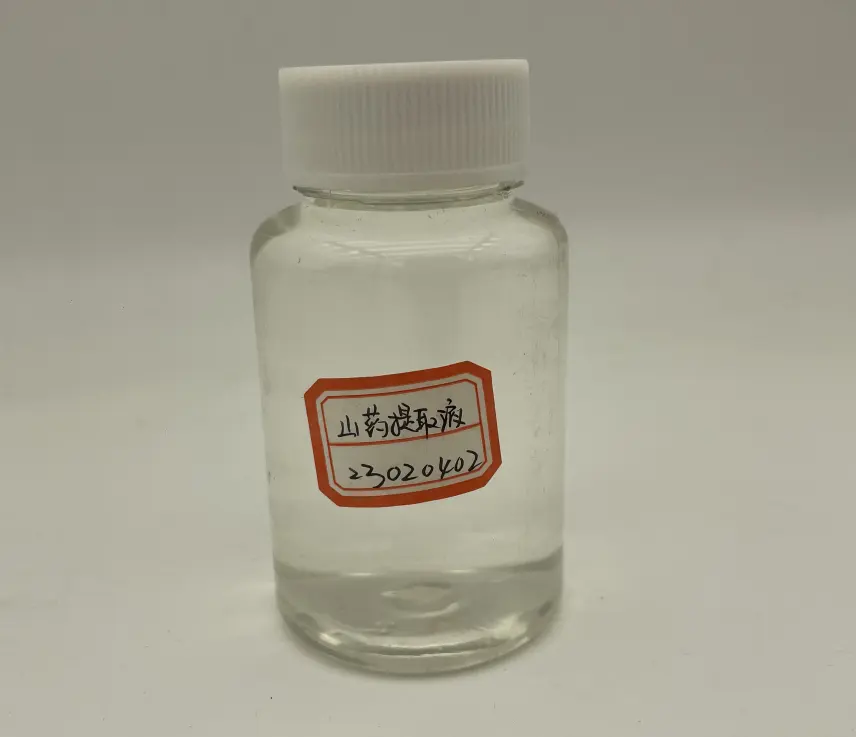 Les fabricants chinois fournissent directement des plantes naturelles liquides d'extrait d'igname chinoise de qualité cosmétique