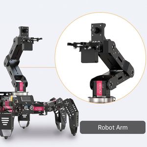 SpiderPi Pro Hexapod <strong>Robot</strong> Smart <strong>Robot</strong> with AI <strong>Robotic</strong> Arm Powered by Board for <strong>Raspberry</strong> <strong>Pi</strong> 4B 4GB - Product Image 2