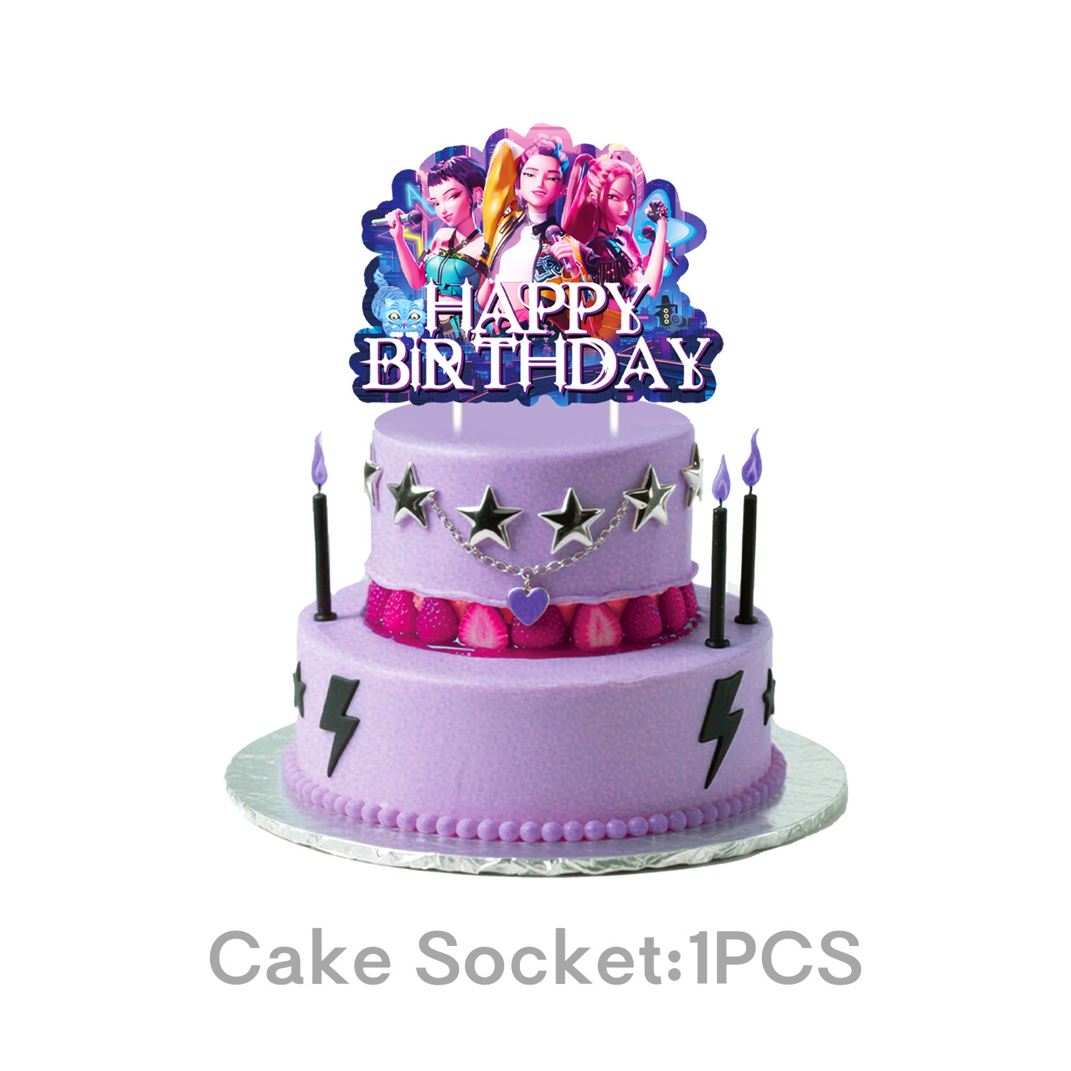 1 pièce de décoration de gâteau