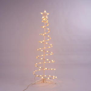 Venda quente Decoração De Natal Remoto App Controle <span class=keywords><strong>Multi</strong></span> Função USB Alimentado Decoração De Natal Cone Pixel Tree Light - Product Image 4