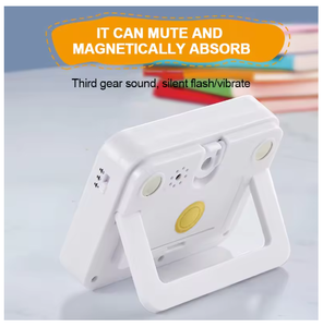 Digital Kitchen Timer Countdown Timer LED HD Display Multifunctional Alarm Clock Sound <strong>Flash</strong> Vibration Reminder <strong>Memory</strong> <strong>Function</strong> - Product Image 4