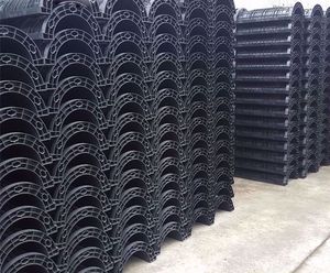 Beton bina için 300mm 350mm 400mm 450mm sütun plastik yuvarlak ayağı formu çalışması