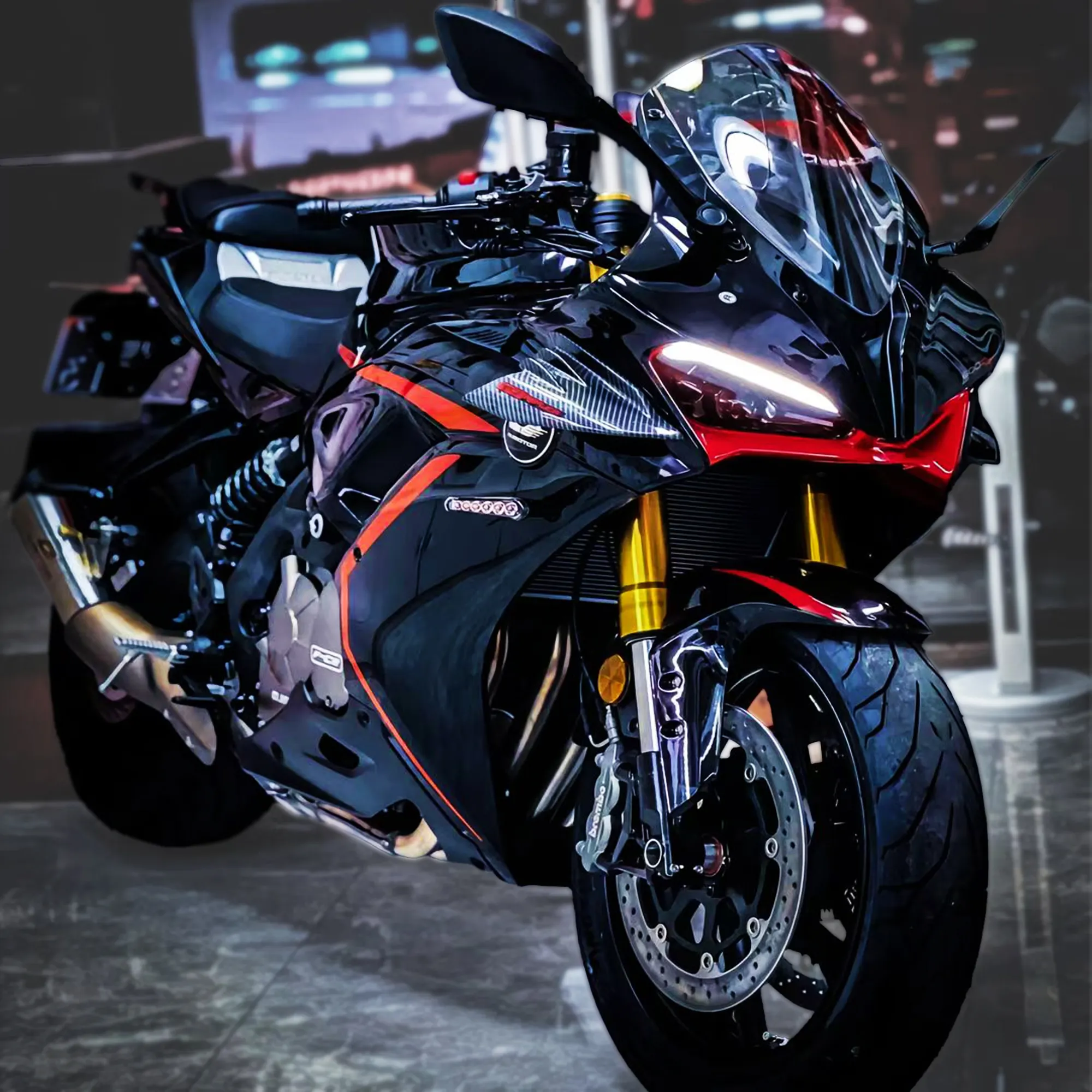 Pemasok terbaik Cina madefuat Harga Murah menyesuaikan bahan bakar sepeda motor sepeda motor 350cc gas olahraga sepeda superbike untuk dijual
