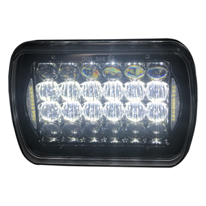 <span class=keywords><strong>5</strong></span> × <span class=keywords><strong>7</strong></span> <span class=keywords><strong>led</strong></span> ヘッドライトライト 10-30 V 72 ワットの正方形 <span class=keywords><strong>led</strong></span> ヘッドライトライトトラックオフロード用