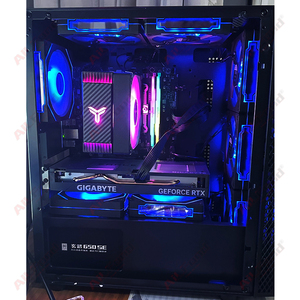 Tel I5 I7 E5 AMD R7 R5 ucuz tam oyun Pc özel bilgisayar seti ekipmanları masaüstü Prebuilt toptan inşa masaüstü oyun Pc - Product Image 6