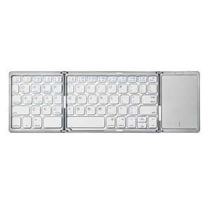 2024 nuevo teclado Tri plegable Bluetooth teclado plegable ecológico teclado inalámbrico plegable con panel táctil - Product Image 6