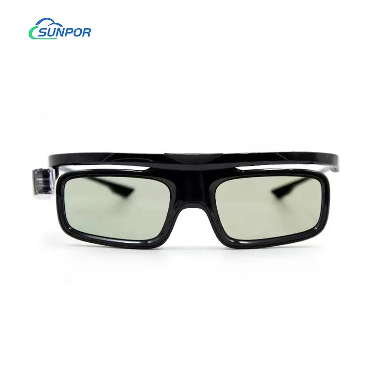 Gafas universales DLP Link 3D para proyector, lentes con obturador activo 3D para Vivitek/XGIMI/Yinzam, con activación líquida