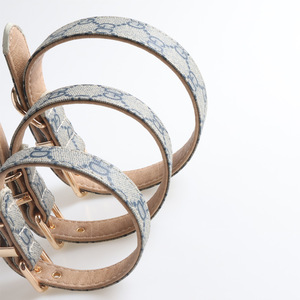 Vente chaude marque de luxe en cuir en gros colliers de chien collier de chien étanche concepteurs harnais pour chien de compagnie laisse et collier - Product Image 3