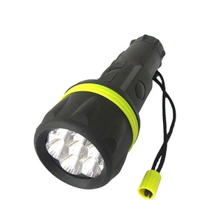 大功率廉价手电筒防水橡胶涂层发光二极管应急手电筒 - Product Image 1