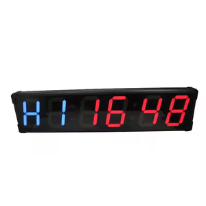 Ampio Display portatile da 8 pollici a LED orologio Fitness da palestra telecomando programmabile conto alla rovescia per conto alla rovescia per gli sport Timer di allenamento a intervalli - Product Image 1