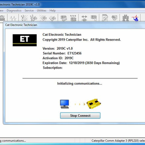 CAT ET password di fabbrica che rendono il generatore Keygen supporto a 10 cifre Windows XP/Vista/8/10 - Product Image 1