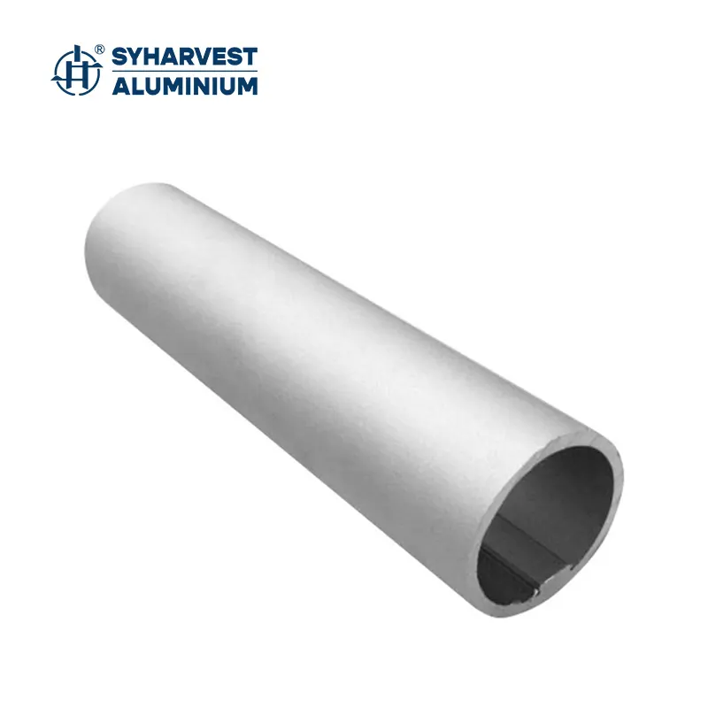Tubo di alluminio del tubo rotondo di alluminio di grandi dimensioni su ordinazione del fornitore della fabbrica per il campeggio esterno