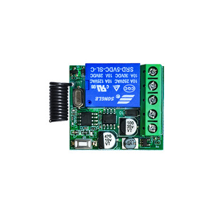 5V-30V singolo telecomando LED lampada di controllo di accesso interruttore materiale ABS codice fisso RF comunicazione Wireless applicazione Garage - Product Image 4