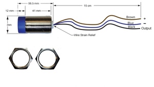 M30 <strong>Inductive</strong> <strong>Proximity</strong> <strong>Sensor</strong> PCB Board <strong>Inductive</strong> Distance <strong>Sensor</strong> With Cylindrical Shape <strong>Proximity</strong> <strong>Sensor</strong> - Product Image 2