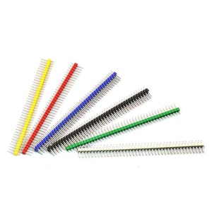 EParthub renk pin başlığı 2.54 pitch 1*40P tek sıra pin tek sıra düz pin yeşil/beyaz/kırmızı/mavi/sarı/siyah - Product Image 5