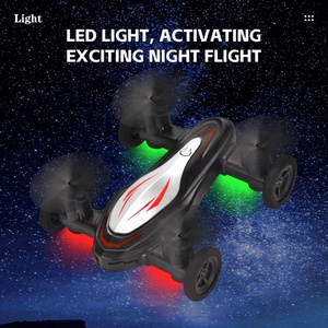 <span class=keywords><strong>200W</strong></span> <span class=keywords><strong>Wifi</strong></span> HD máy ảnh Drone với đèn LED app-kiểm soát 80m phạm vi Air Land <span class=keywords><strong>quadcopter</strong></span> rc bay xe cho trẻ em bao gồm pin - Product Image 3