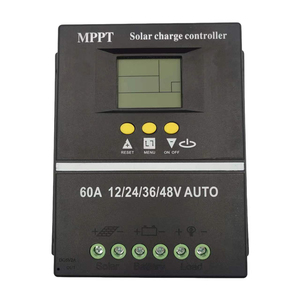 Контроллер солнечного заряда с ЖК-дисплеем, двойной USB MPPT PWM 100a 12v 24v 36v 48v Солнечное Pv зарядное устройство 60a системное Напряжение 12v/24v - Product Image 6