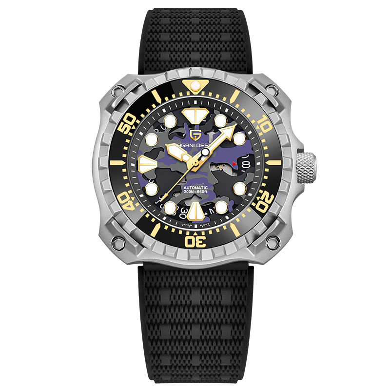 Titanium shell purple face
