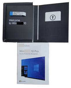 全新Win 10 Pro 64位USB原始设备制造商专业密钥许可证盒完全支持苹果操作视窗10全套