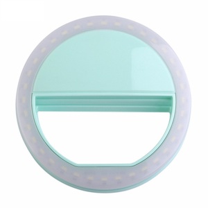 With Clip Selfie LED Ring <strong>Flash</strong> Fill Light <strong>Camera</strong> for Cell Phone IPhone13 Plus Smartphone 36LED Rechargeable - Product Image 4