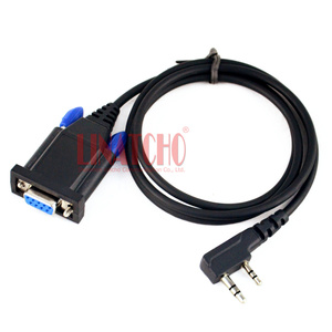 2 PINS K Typ RS-232 Walkie Talkie TK-3107 UV-5R UV-82 UV-5RA UV-B5 BF-888S Programm Programmier kabel - Product Image 2