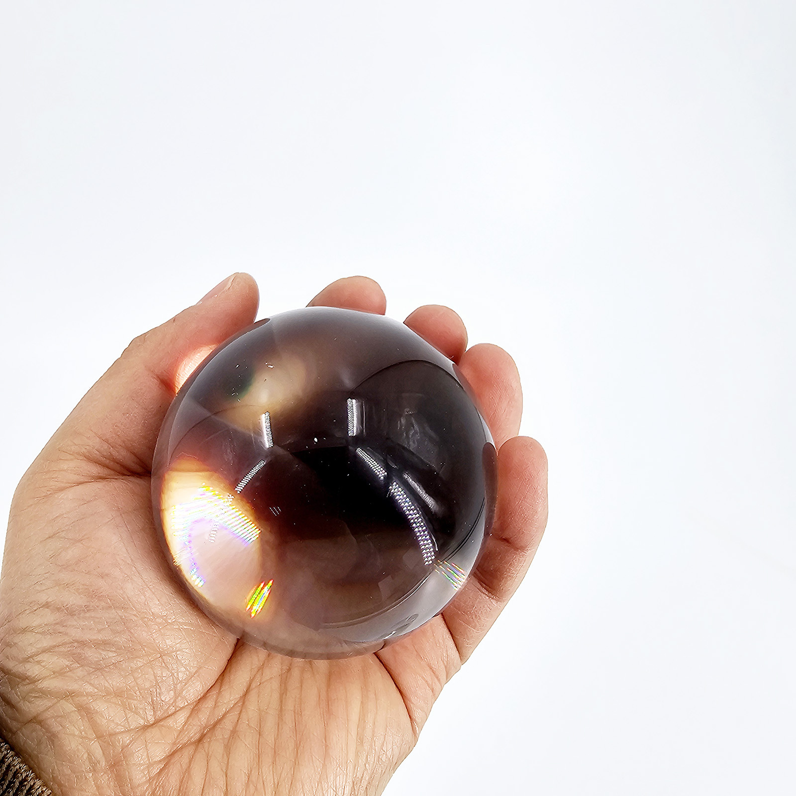 G1213 Boule de cristal transparente 70MM