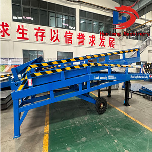 Plataforma móvil de carga y descarga de contenedores, plataforma de almacenamiento y logística, capacidad de carga del puente de tablones de 10 toneladas - Product Image 2