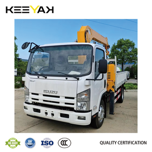 Isuzu truk derek 2ton 3ton truk konveyor derek 4X2 truk derek dipasang Lengan lurus teleskopik truk derek obral - Product Image 3