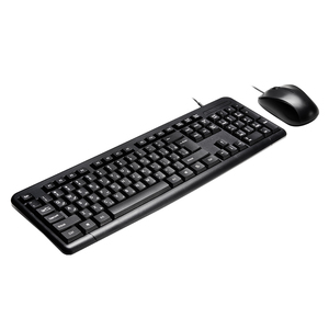 USB Wired Office <strong>Keyboard</strong> and <strong>Mouse</strong> Combo With 104 UV Coated Keys Full Sized <strong>Keyboard</strong> High Precision <strong>Mouse</strong> for Laptop <strong>Computer</strong> - Product Image 2