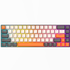 Teclado mecánico inalámbrico para juegos 60% RGB con retroiluminación 25 para computadora - Product Image 6