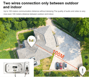<strong>Gate</strong> <strong>Camera</strong> Video Door Bell Two Wire 7&quot; Unlock Smart Doorphone Videocitofono <strong>Intercom</strong> <strong>System</strong> Visual Door Video Phone - Product Image 3