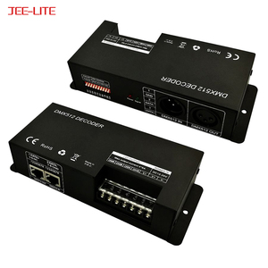 DMX 512 RJ45 DMX Progetto di Illuminazione DMX Controller RGBW 4 Canali DMX512 Decoder Per Le Luci di Scena - Product Image 5