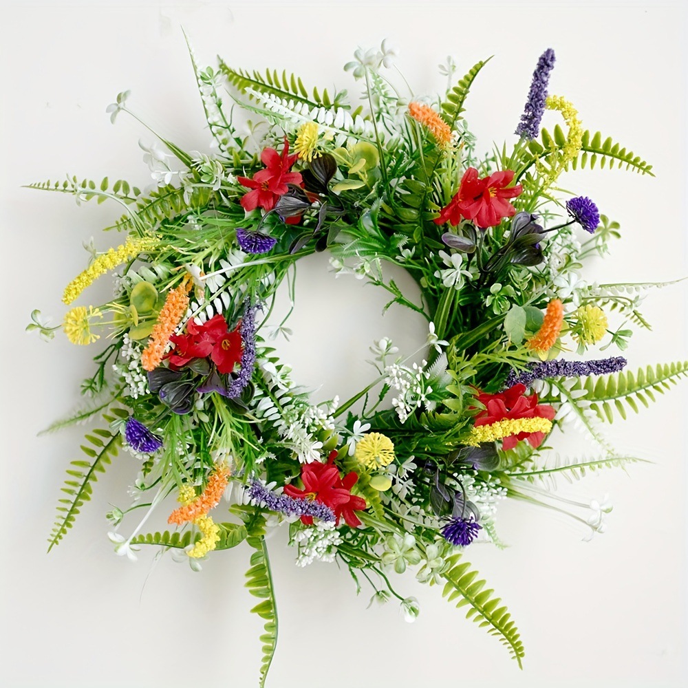 couronne de fleurs sauvages