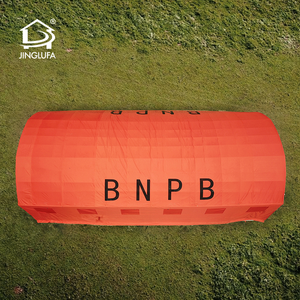 Dayanıklı tuval PVC Oxford kumaş ile yapılan özelleştirilmiş kemerli afet yardım çadırları - Product Image 3