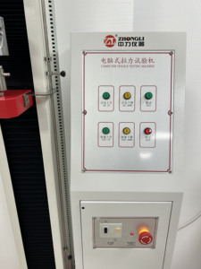 TS EN ISO 527 ASTM D638 Çok Fonksiyonlu Tek Kolonlu Bilgisayarlı Servo Üniversal Çekme Test Cihazı - Product Image 3